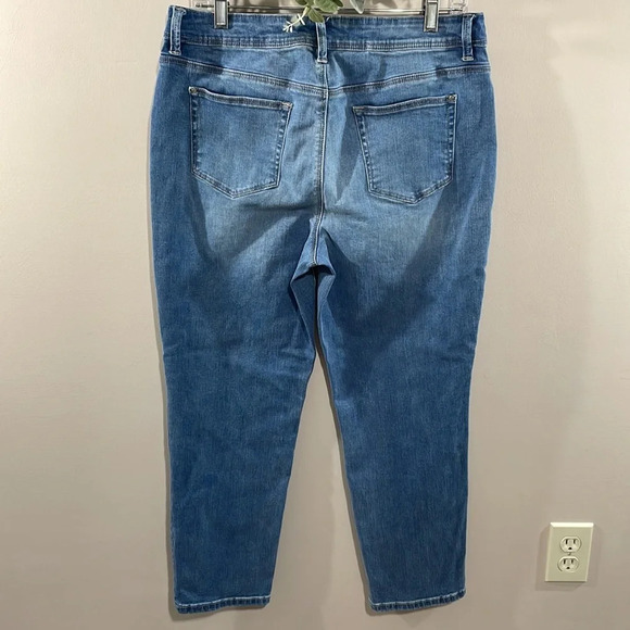 Chico’s Perfect Stretch Crop Denim Jeans US 10 (Chico’s 1.5) - Picture 4 of 15